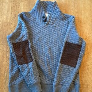 Billy Reid quilted sweatshirt M